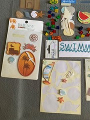 Scrapbooking Beach & Summer Stickers Collection – 17 Packs Mixed Designs Sizes