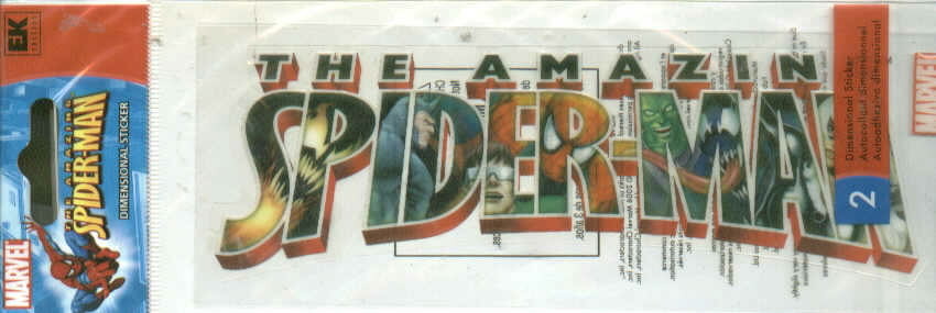 Marvel comic stickers PICK Spider-man Incredible Hulk Fantastic Four Wolverine