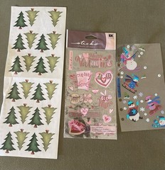 Vintage 90s-2000s Scrapbooking Stickers Lot: School/Animals/Disney/Sports/Baby