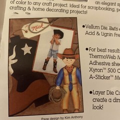 Paper Reflections 19 Vellum Die Cuts Boy’s Activities BRAND NEW