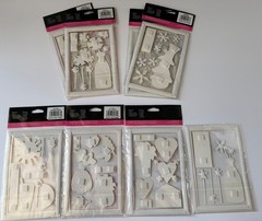 Lot of 8 Provo Craft Stand-Outs Christina Cole Stickers, 7 New, 1 used