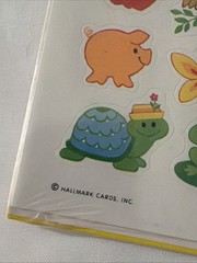 Vintage Ambassador Colorful Animal Stickers Koala Owl Turtle – 4 Sheets Sealed