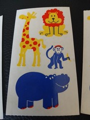 Zoo Animals Frances Meyer Inc Stickers 3 Mods New