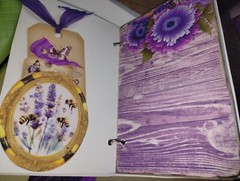Butterfly And Flowers Junk Journals Small Scrapbook USA Seller