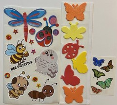 Lot Of Bug Stickers! Jolee’s Boutique, Recollections Sticko, Martha Stewart, Etc