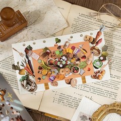 800+ Pcs Y2K Sticker Book – 30 Sheets Vintage Cut-Out Stickers for Junk Journals
