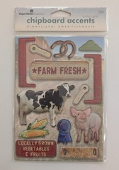 Farm Themed Chipboard Accents Scrapbooking Embellishments By Paper House