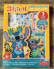 New Stitch Super Activity Color Sticker & Design NEW SEALED