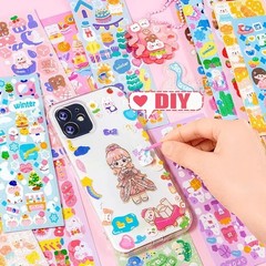 20_200PCS Cute Stickers for Kids Scrapbook Diary DIY Kawaii Cartoon Stationery