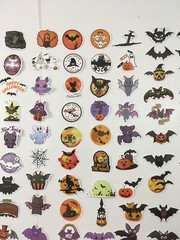 100 Pcs Halloween Stickers Scary Spooky Trick R Treat Sticker Kids Boys Girls