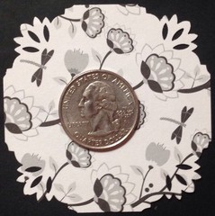 BLOSSOM JOURNALING & BACKGOUND Printed Die-Cut(6pc)2.5″X 2.5″ Squares •Floral••