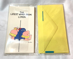 Vintage Ziggy Note Cards Set w Envelopes American Greetings Tom Wilson ‘Linda’