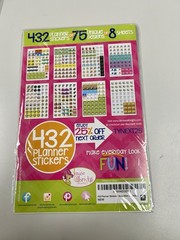 Denise Albright Studio 432 Multicolor Planner Stickers Busy Mom Edition Sheet