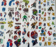 Cartoon Sticker Lot set of 100 Stickers – Lot