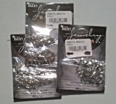 COUSIN DIY JEWELRY BASICS 34719041 CHAIN ENDS 3 PACKAGES 240 PIECES