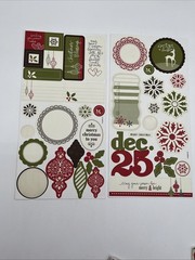 Scrapbooking Destash Lot My Minds Eye Echo Park Teresa Collins Stickers Rubons