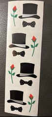 Mrs. Grossman’s Stickers Wedding Formal Top Hat