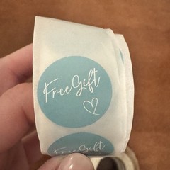 3x 1/1.5″ Thank You Stickers Thank You For Supporting Small Business Labels