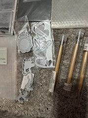 Cricut Cuttlebug Embossing Lot Close To My Heart Princess Circles Winter Jelly