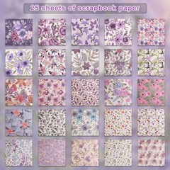 Stickers Material Junk Journal Purpler W9I72554