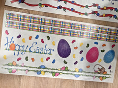 Vintage 90s Jenn’s Pen Border Stickers, Beach, Easter, Christmas Lot of 4