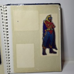 Vintage 1980’s Sticker Book With Original Stickers/Smurfs/scratch N sniff/He-man