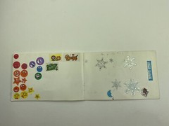 Vintage Sticker Album Sandylion Winnie The Pooh Purple Book