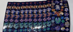 Sandylion Stickers Beyblade lot of 10 SHEETS 4 x 6
