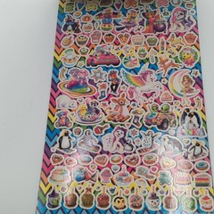 Lisa Frank Sticker Book 5 Sticker Sheets 600 Stickers Bendon New Booklet