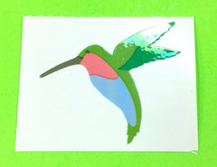 Vintage Mrs. Grossman’s Pearly Humming Bird Sticker Mod
