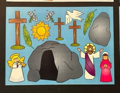 Unbranded ASSORTED BIBLE STORY Stickers 4 Sheets NOAHS JONAH DANIEL EASTER