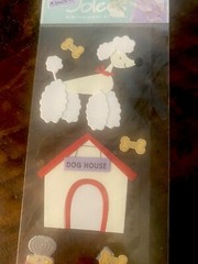 Jolee’s Boutique French Poodle 2 PKGS STICKERS Each Different Rare NIP
