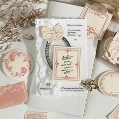 Aesthetic 120pcs Vintage Scrapbooking Paper – Ideal for Junk Journals & Planners
