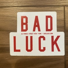 Brandy Melville Bad Luck Sticker