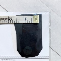 Black Chalkboard Paper Tags 8 American Crafts 1.5 x 2.75″ Gift Scrapbook