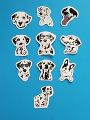 101 Dalmatians Scrapbooking Stickers Disney 10 X Vinyl Sticker May249a