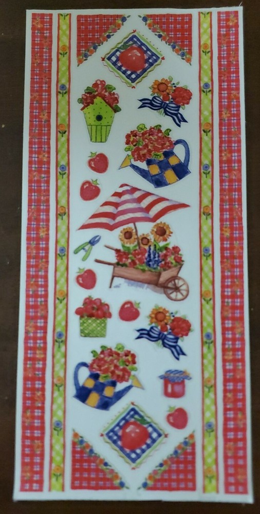 Tie Me To the Moon BERRIES ‘n’ BLOOMS Sticker sheet, unused