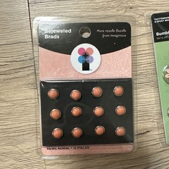 Imaginisce 4 packs Bejeweled (1) & Bumble Brads (1) & Jasmine Jewels (2)