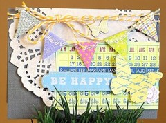 Little Yellow Bicycle, Elizabeth Park, Die-Cut Cardstock, Birds, Butterfly, Fun