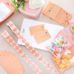 Leelosp 2280 Pcs Pink Thank You Cards and Stickers Small Business Wedding