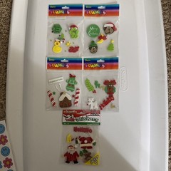 Glass Stickers Craft Assorted Lot 10 Pages Over 120 Stickers L21
