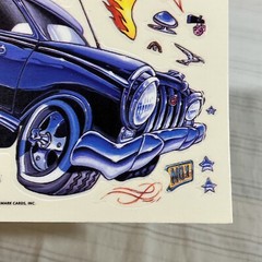 HTF Vintage 1985 Hallmark Cards Design Your Own Hot Rod Sticker Sheet Unused