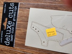 Boots Hiking Die Cut Laser Cut New – Deluxe Cuts Scrapbooking – Retired #17