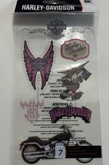 Lot EK SUCCESS Jolees Boutique Harley Davidson Pink Clothing Stickers Ladies