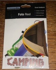 Remember When~Foto Real~The Great Outdoors Camping Lantern Compass Scrapbook