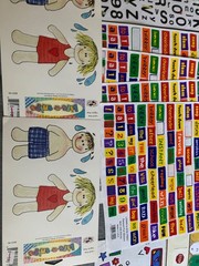 Back To School Scrapbooking Supplies Kit: Stickers Labels & Papers