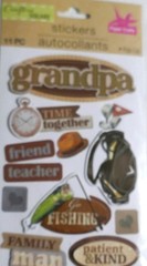 FREE SHIPPING! GRANDPA ! GREAT STICKER’S FOR FATHERS DAY! GOLF, FISHING, FRIEND