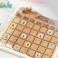 PRESSINART 500Pcs Mini Bee Stickers Bulk Mini Planner Sticker 0.5 Inch Bee Ho…