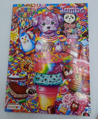 Lisa Frank Two 2nd Official Collectors Set 1885 Stickers & Coloring Book