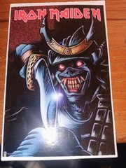 IRON MAIDEN Senjutsu STICKER – Mint Condition – CLASSIC HEAVY METAL BAND